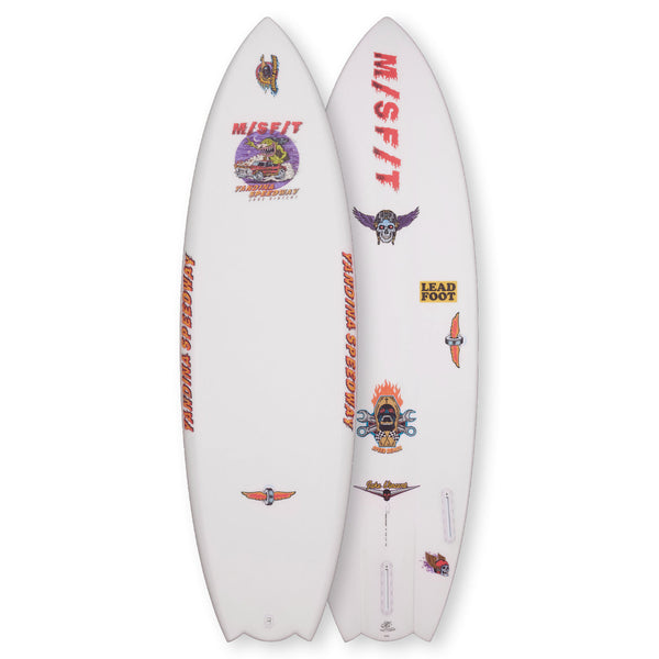 Surftech MISFIT YANDINA SPEEDWAY Surfboard – Poseidon Collective