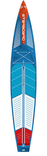 2024 STARBOARD SUP 14’0” x 29” GEN R BLUE CARBON SUP WITH CARRYING CASE