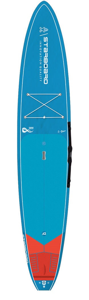 2024 STARBOARD 12'6" x 28" GENERATION BLUE CARBON SUP BOARD