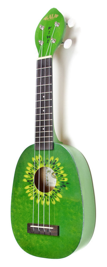 Kala silk-screen kiwi ukulele