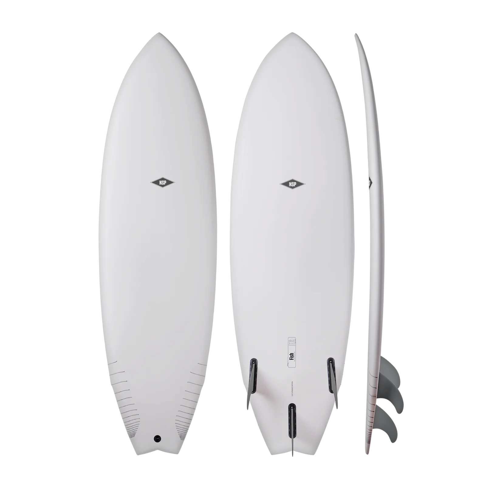 FISH Protech NSP ショートボード6ft 35L The Fish Protech Protech | Designed and built by NSP Surfboards