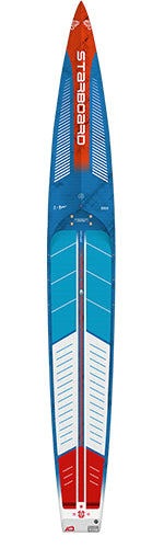 2025 STARBOARD 14’0” x 21.5” GEN R BLUE CARBON SANDWICH SUP BOARD WITH CARRYING CASE