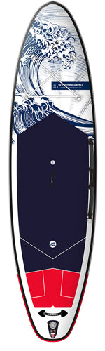 INFLATABLE SUP 10'8" X 33" X 4.75" iGO WAVE DELUXE SC BOARD