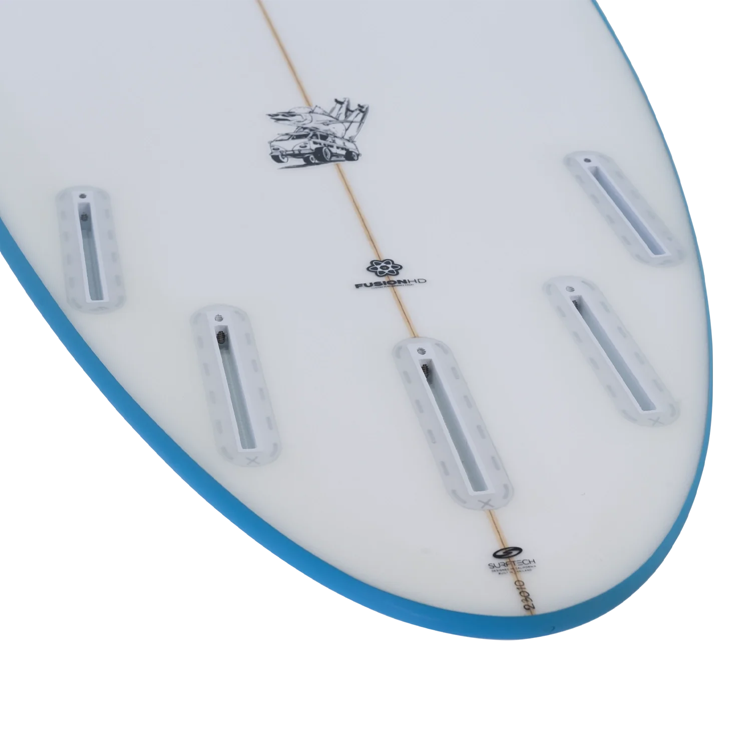 Surftech Timmy Patterson Blue Fin Fusion-HD Surfboard - Thumbnail 2