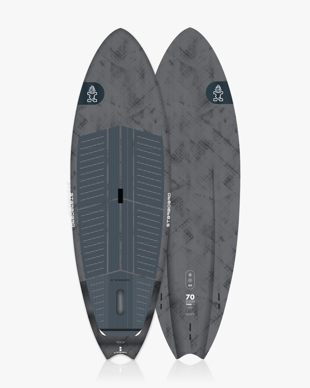 2026 STARBOARD TWIN FIN 6'9" x 24" ACUTE CARBON SUP BOARD