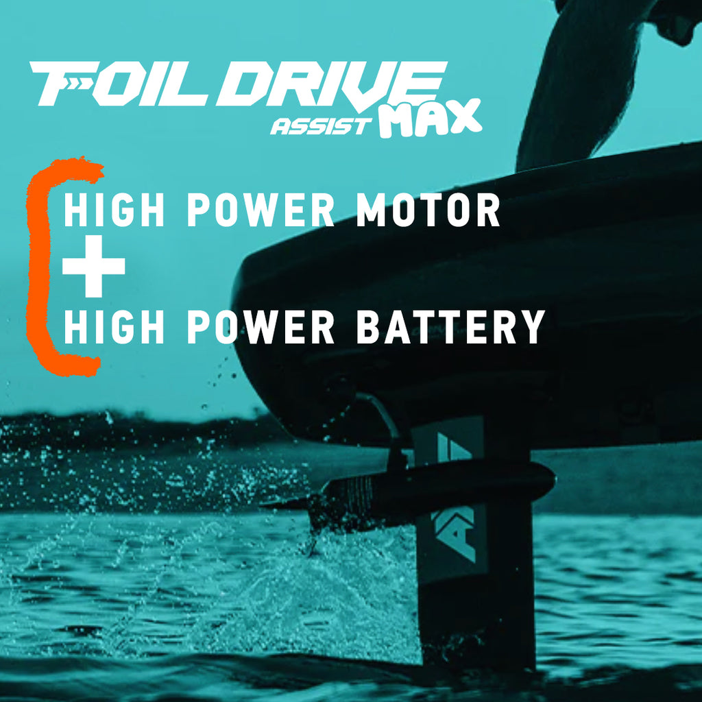FOIL DRIVE ASSIST MAX KIT with HIGH POWER MOTOR and HIGH POWER BATTERY