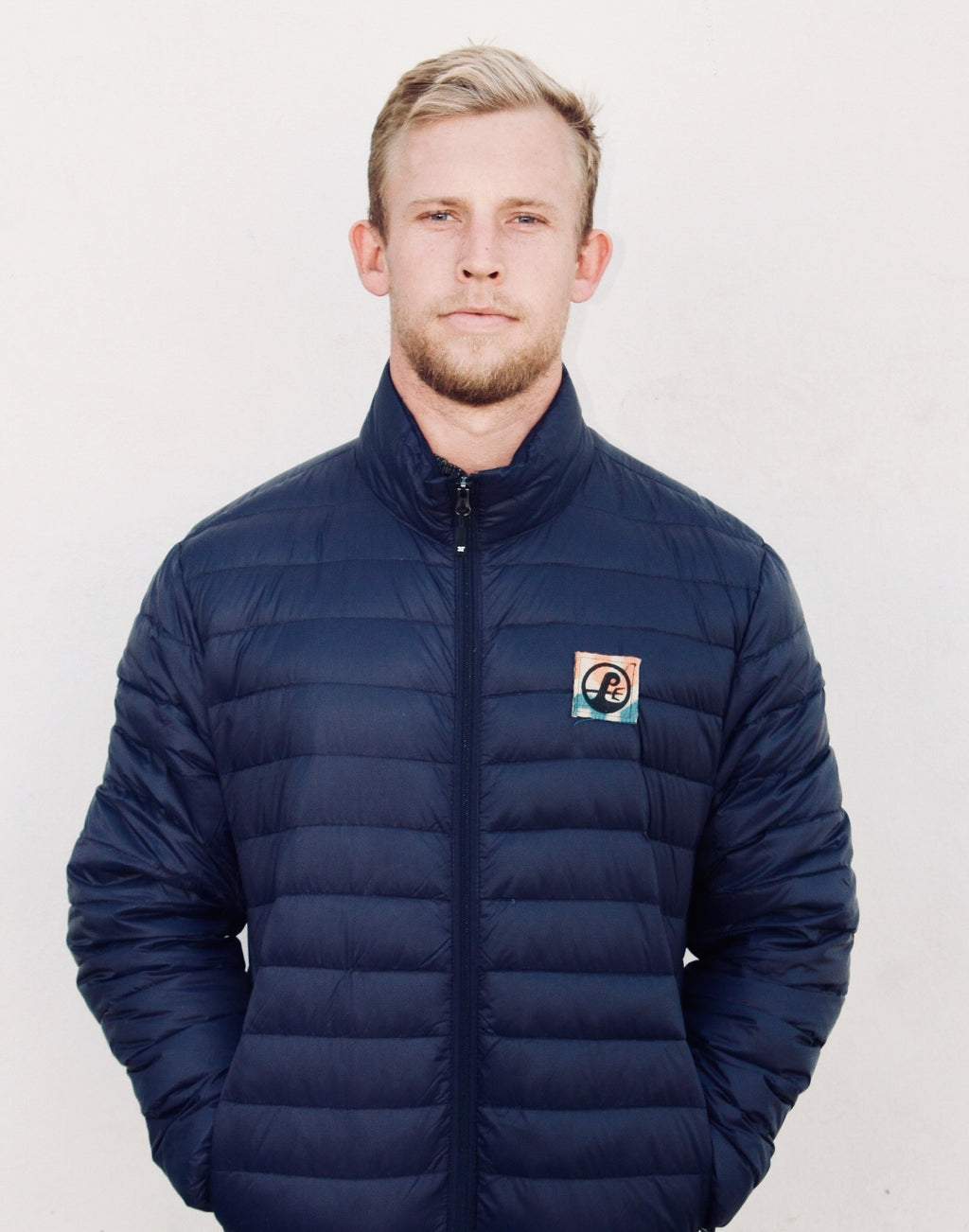 Poseidon Men's Get Down Jacket - Dark Blue