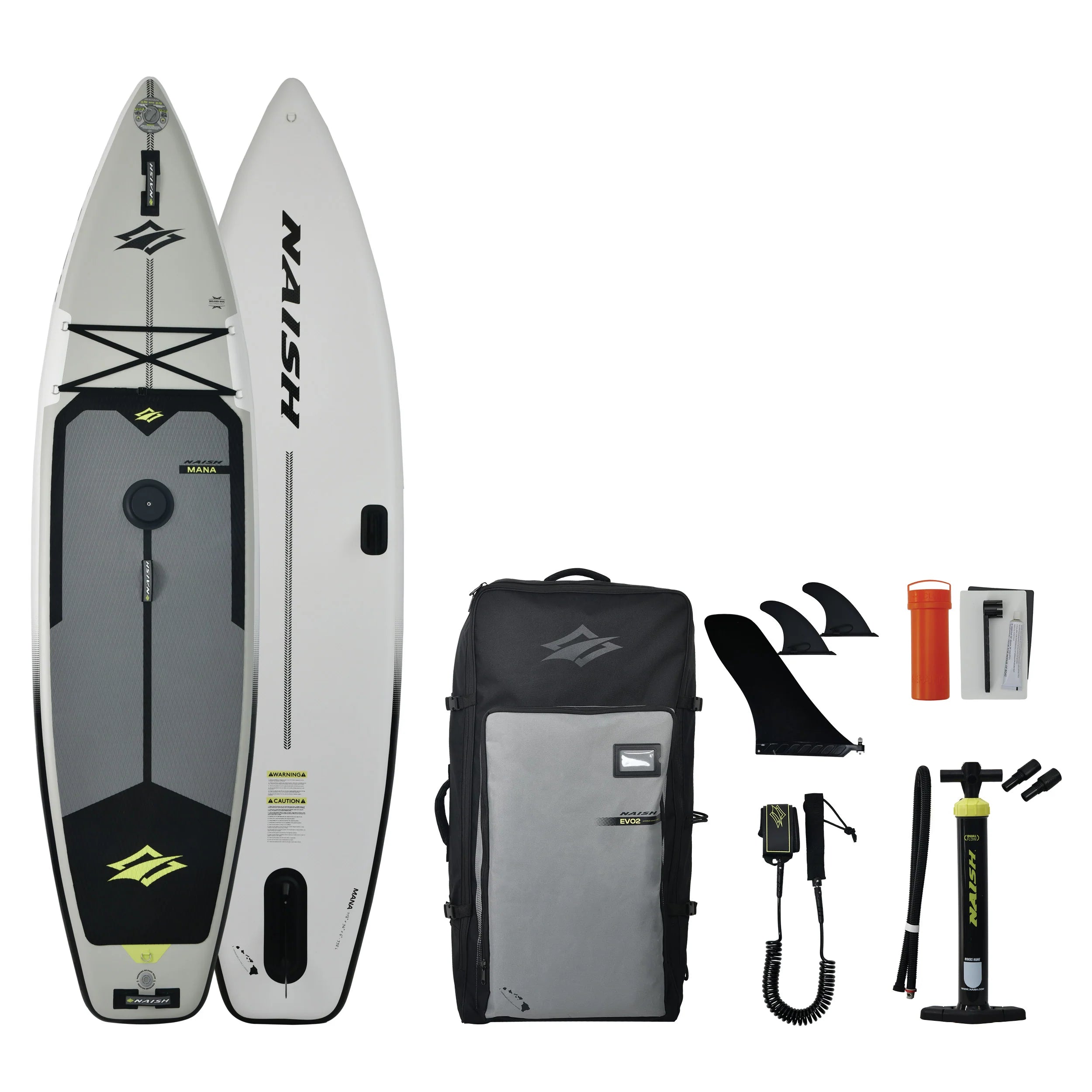 2026 NAISH MANA CROSSOVER iSUP INFLATABLE SUP – POSEIDON SUP, SURF
