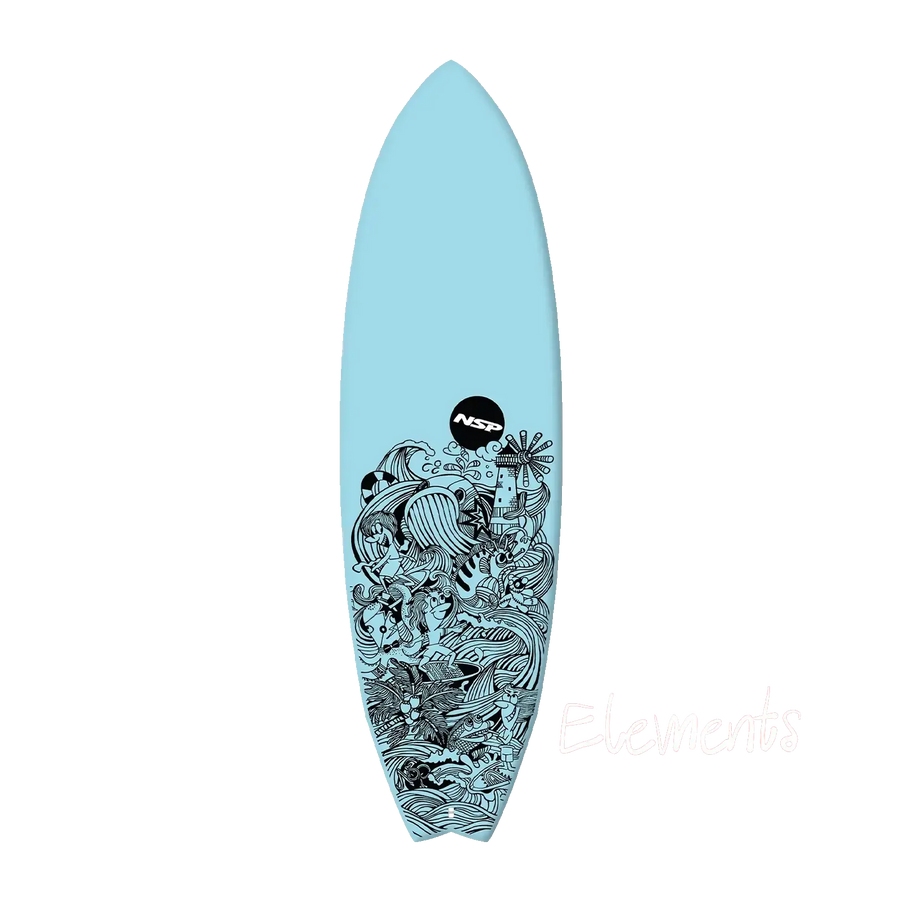 Surftech NSP Fish Elements Surfboard – Poseidon Collective - Surf Surftech NSP Fish Elements Surfboard – Poseidon Collective - Surf