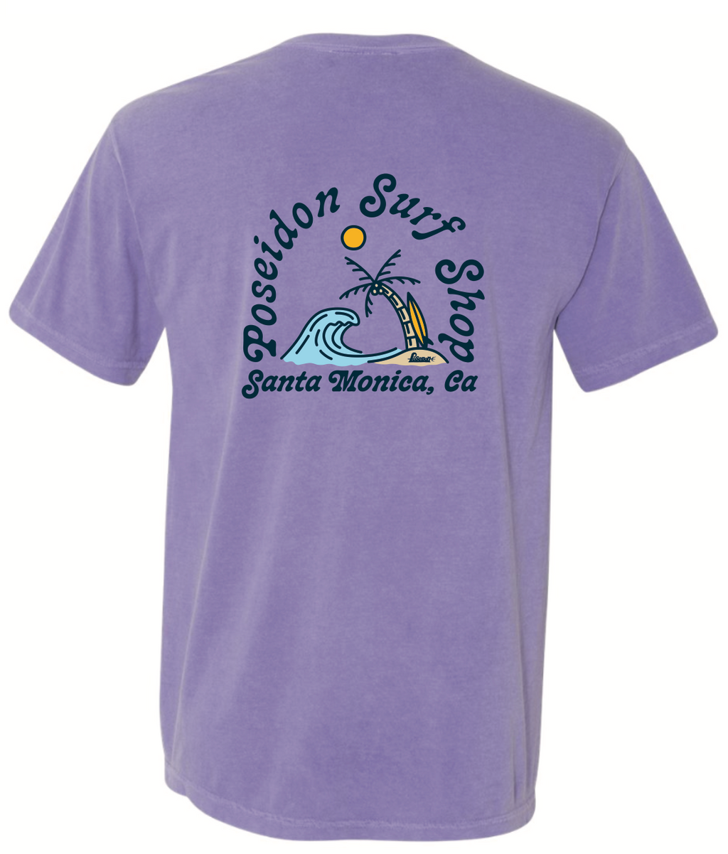 Poseidon Santa Monica Pocket Tee - Violet