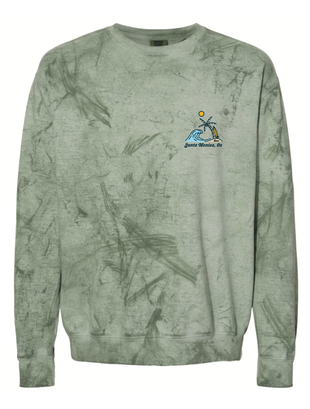 Poseidon Santa Monica Crew Neck - Fern