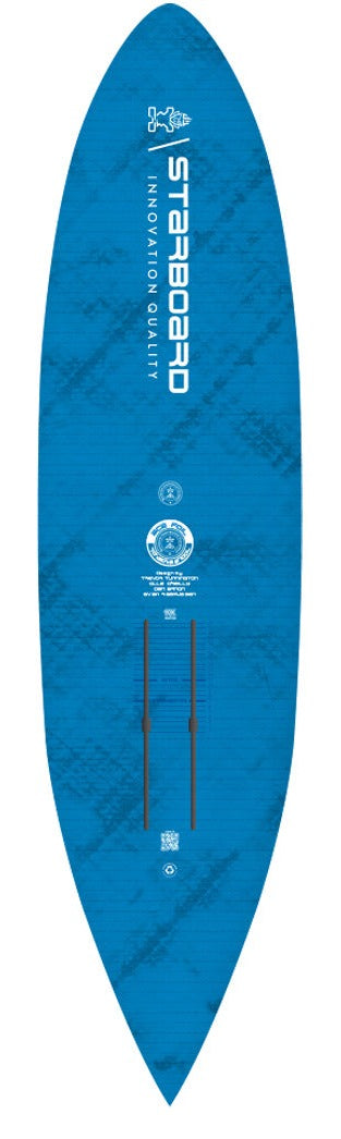 2024 STARBOARD ACE FOIL 7’10” x 23″ BLUE CARBON SUP DOWNWIND BOARD