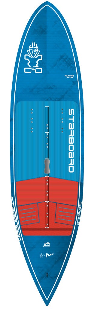 2024 STARBOARD ACE FOIL 7’4” x 21.5″ BLUE CARBON SUP DOWNWIND BOARD