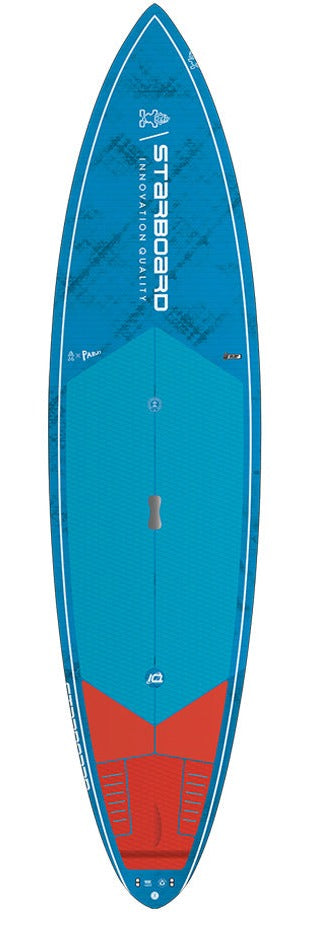 starboard GUNPRO 9.6×27×4.1 117L Starboard-SUP-2024-Blue-Carbon