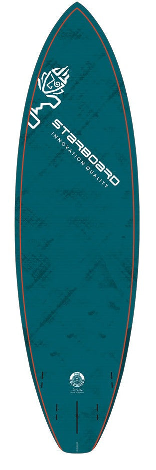 2024 STARBOARD PRO 6’10” x 24” BLUE CARBON SANDWICH SUP BOARD