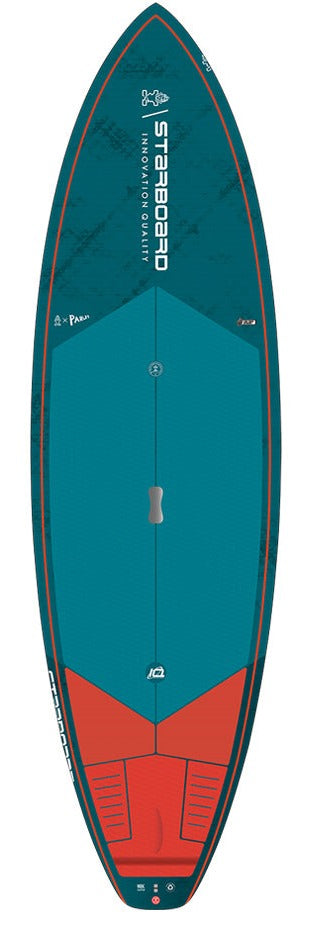 2024 STARBOARD PRO 6’10” x 24” BLUE CARBON SANDWICH SUP BOARD