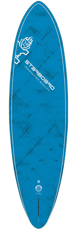 2024 STARBOARD SUP 8'0" X 32" WEDGE BLUE CARBON BOARD