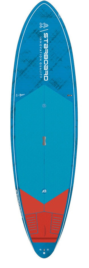 2024 STARBOARD SUP 8'0" X 32" WEDGE BLUE CARBON BOARD