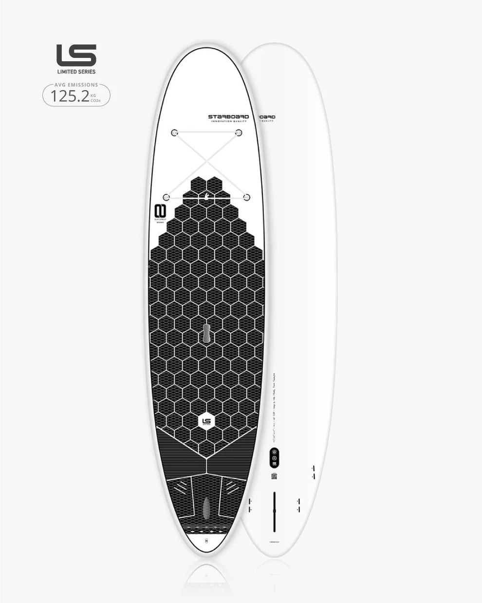 2025 STARBOARD 10'6" x 31" GO SURF LIMITED SERIES WHITE SUP BOARD