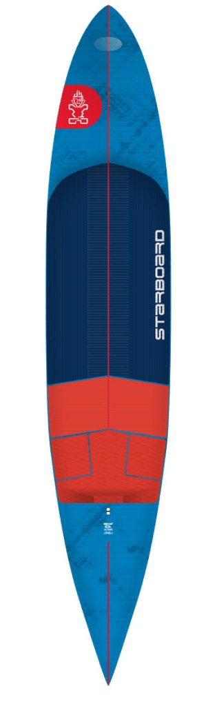 2025 STARBOARD 8'2" x 18" ACE FOIL LIGHTNING BLUE CARBON DOWNWIND SUP BOARD