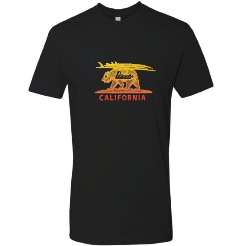 Poseidon California Bear Short Sleeve Tee - Vintage Black