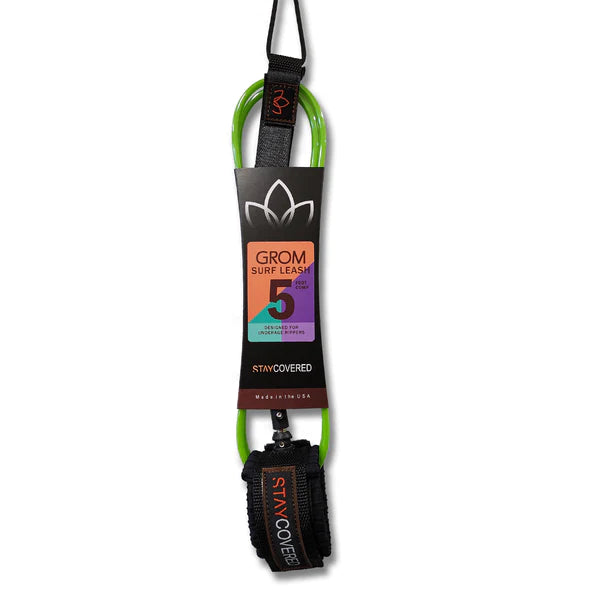 Stay Covered Grom Surf Leash 5ft - 6ft