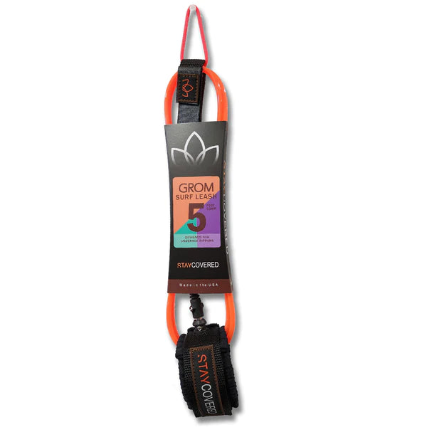 Stay Covered Grom Surf Leash 5ft - 6ft