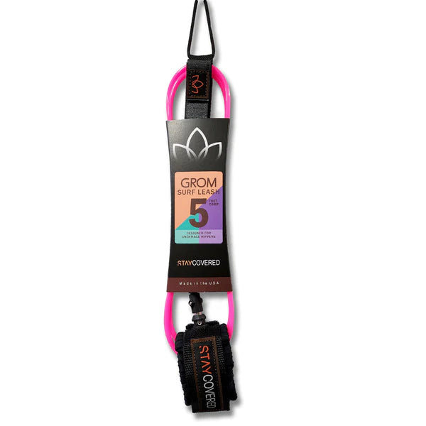 Stay Covered Grom Surf Leash 5ft - 6ft