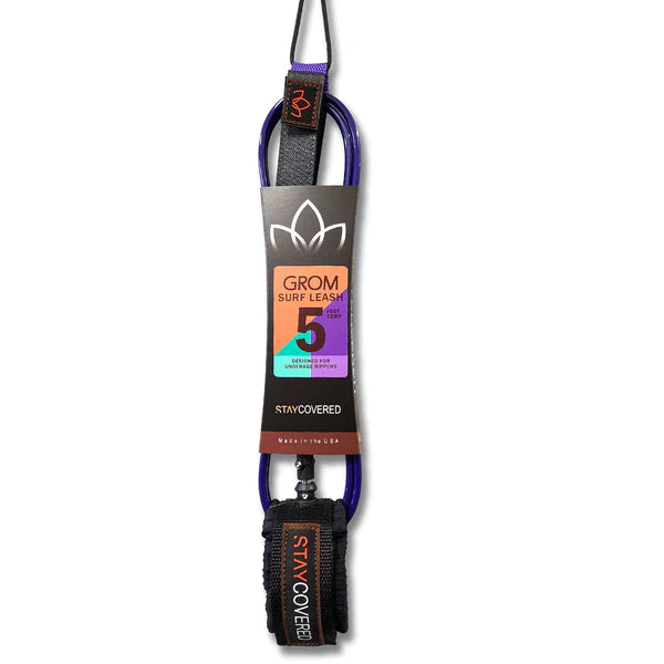 Stay Covered Grom Surf Leash 5ft - 6ft