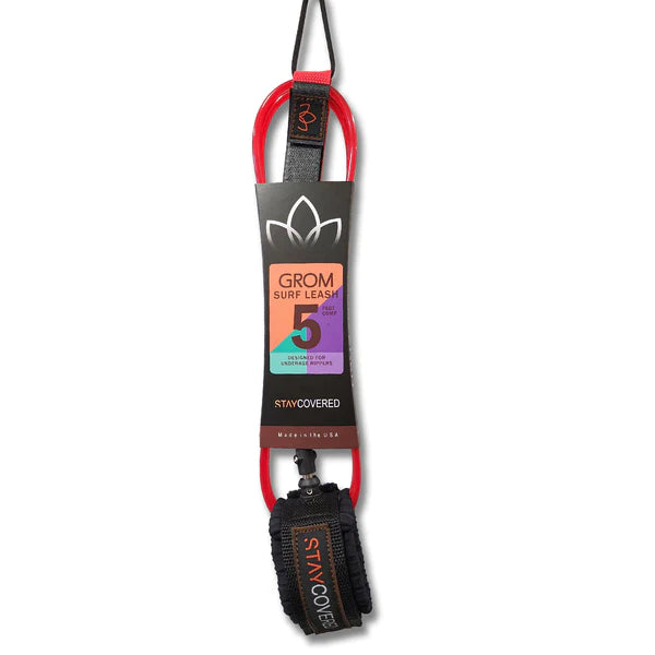 Stay Covered Grom Surf Leash 5ft - 6ft