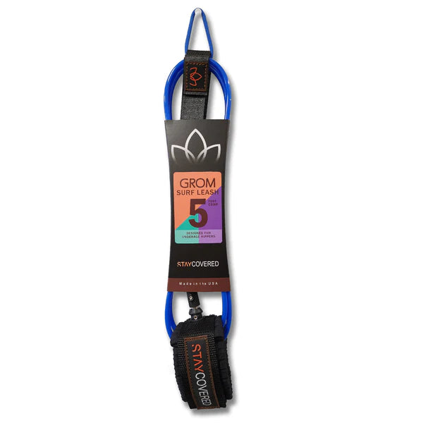 Stay Covered Grom Surf Leash 5ft - 6ft
