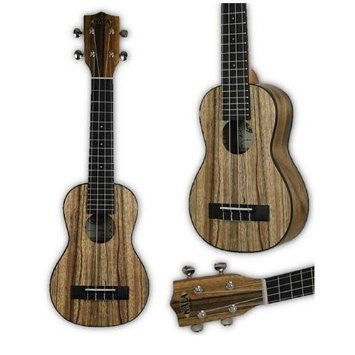 bureau bord nyhed Kala pacific walnut soprano ukulele – Poseidon Collective - Surf • Art •  Music