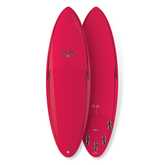 Surftech Gerry Lopez Squirty Fusion Poly Surfboard – POSEIDON SUP