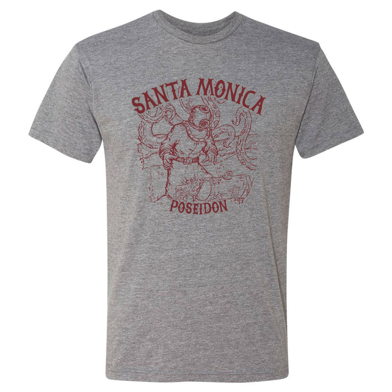 Poseidon Santa Monica Treasure Tee - Heather Grey