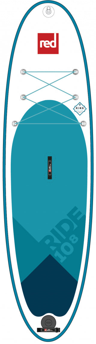 Red Paddle Co. 10'8" RIDE MSL inflatable SUP