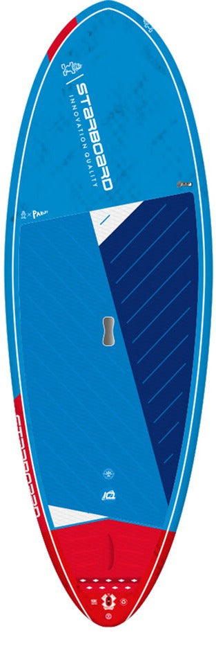 2023 STARBOARD SUP WEDGE 8'7" x 32" BLUE CARBON SUP BOARD