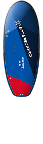 2022 STARBOARD INFLATABLE SUP 6'5" X 29.5" X 4.75" AIR FOIL DELUXE SC WING BOARD