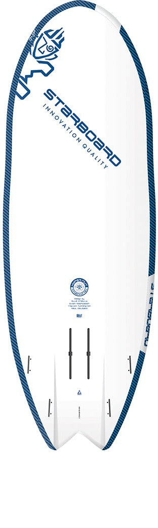 2022 STARBOARD SUP 7.4'0" X 30" HYPER NUT FOIL 5-IN-1 STARLITE SUP FOIL BOARD