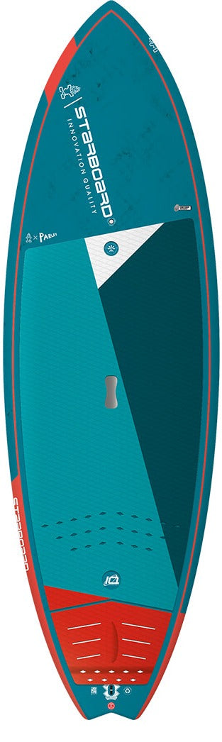 2022 STARBOARD SUP PRO 6'8" x 24" BLUE CARBON PRO SUP BOARD