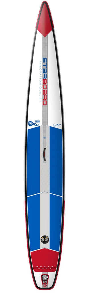 2022  STARBOARD INFLATABLE SUP 12'6” X 21” SUPKIDS RACER ZEN SC SUP BOARD