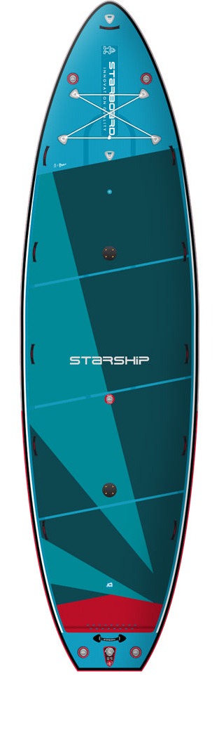 2022 STARBOARD INFLATABLE SUP 18'6" x 60" STARSHIP ALL WATER DELUXE DC SUP BOARD