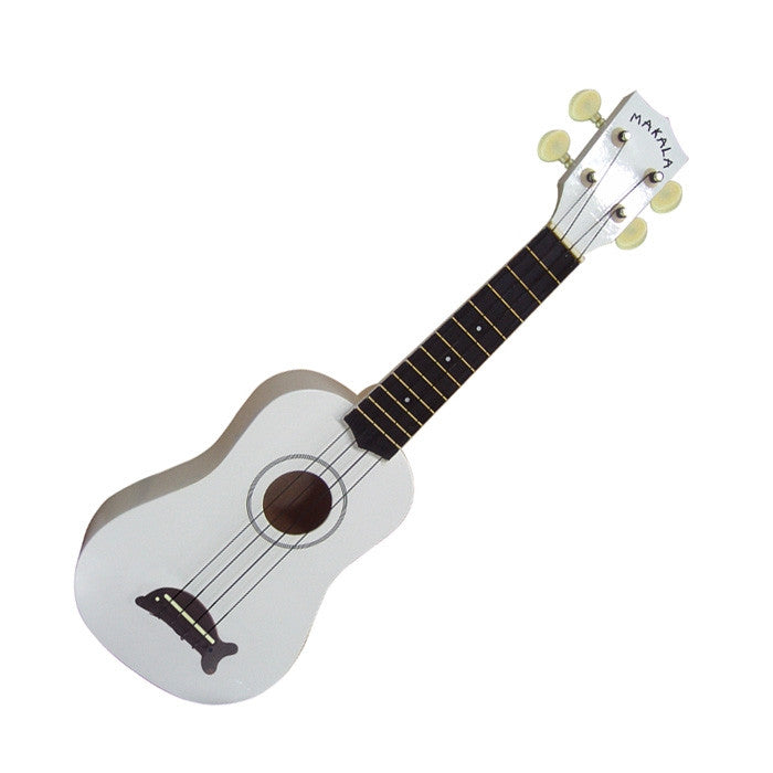 Makala pearl white Dolphin ukeulele