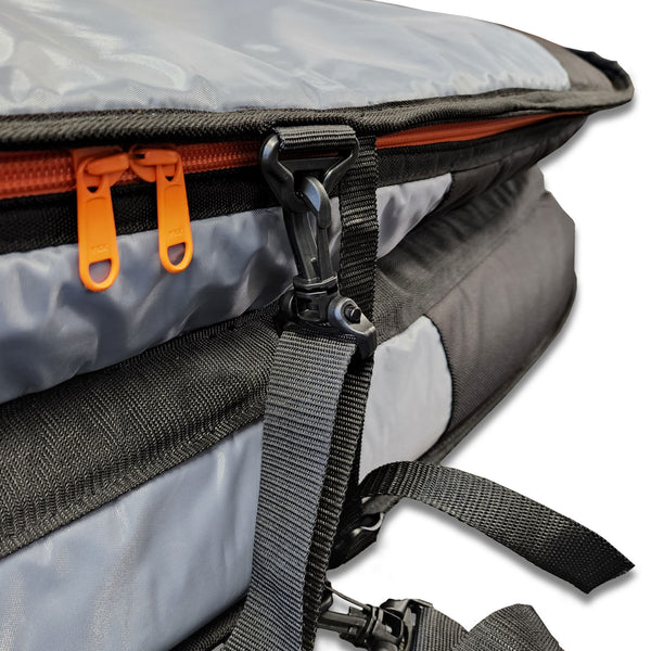 Stay Covered 6'6" - 7'6" Triple Surfboard Travel Bag with Wheels BOARD BAG