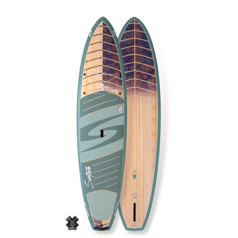 10'4" Bark Surftech Aleka Tuflite V-Tech (prAna Collab) Horchata SUP Board