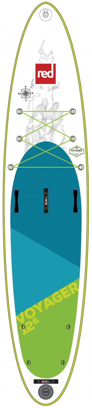 Red Paddle Co. 12'6" VOYAGER MSL inflatable SUP