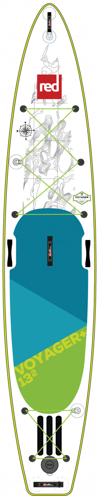 Red Paddle Co. 13'2" VOYAGER+ MSL inflatable SUP